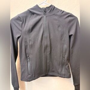 The Children's Place Girls Black Kids zip up hoodie